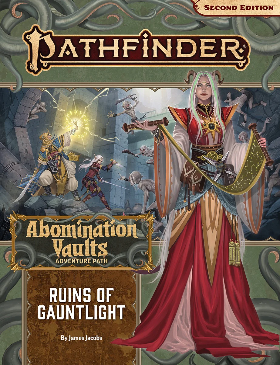 Pathfinder 2E Adventure Path: Abomination Vaults 1: Ruins of Gauntlight 