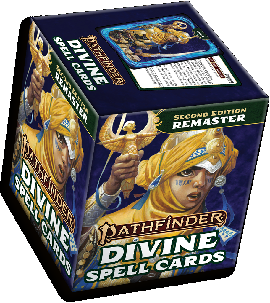 Pathfinder 2E: Spell Cards: Divine (Remaster) 