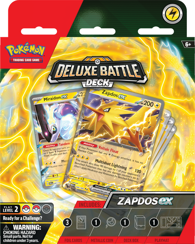 Pokemon: Deluxe Battle Deck: Zapdos EX 