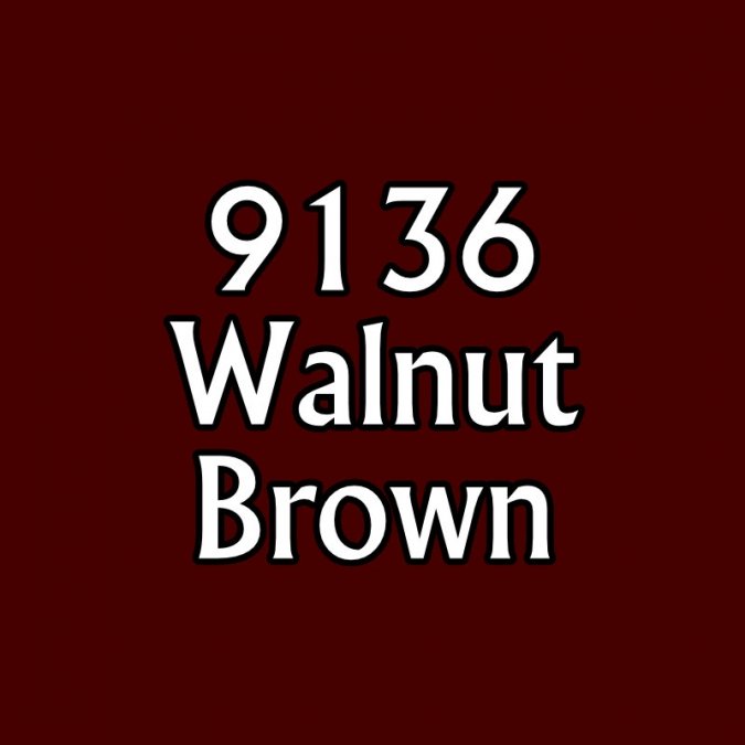 Reaper Master Series Paints 09136: Walnut Brown 