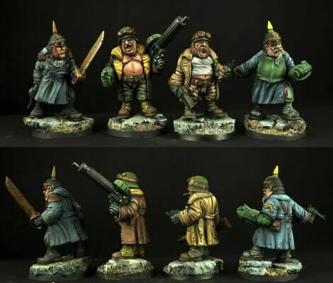 Scibor Monstrous Miniatures: SF Ogres Set 