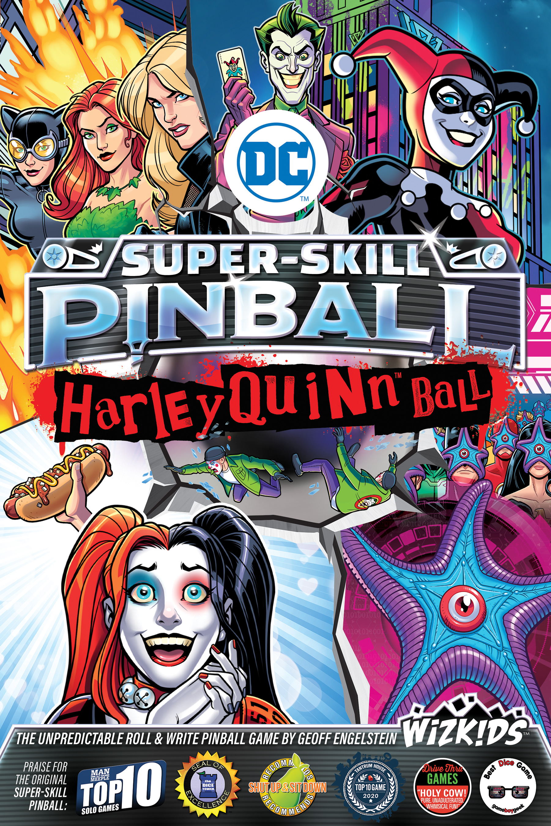 Super-Skill Pinball: DC Harley Quinn Ball 