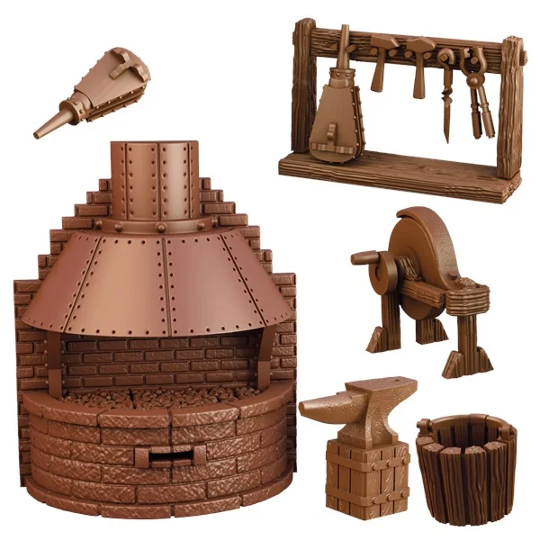 Terrain Crate: Blacksmith and Stable 