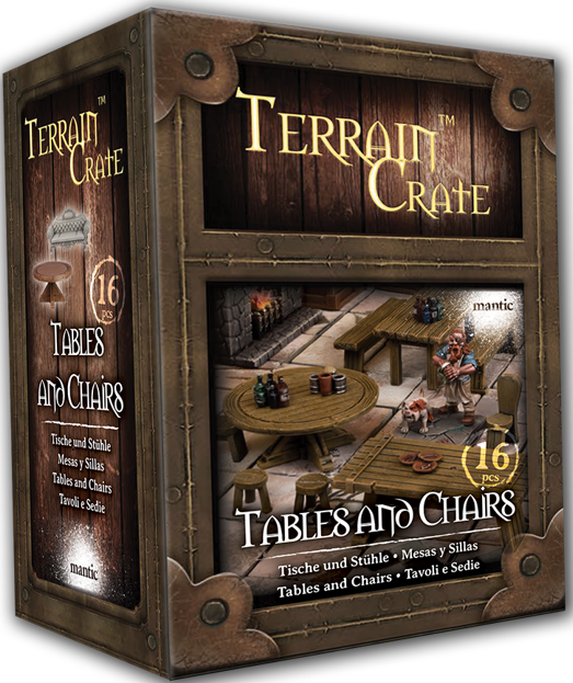 Terrain Crate: Tables and Chairs 