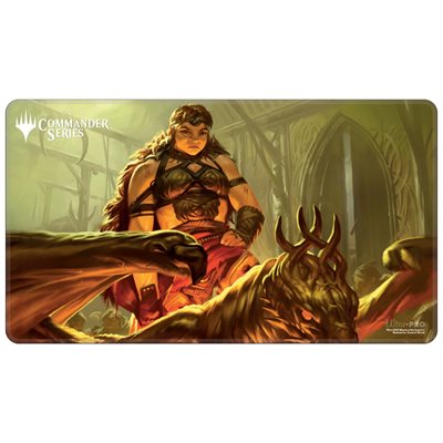 Ultra Pro Playmat: Stitched Edge: Magic the Gathering: Commander Series: Release 1: Magda (Damaged) 