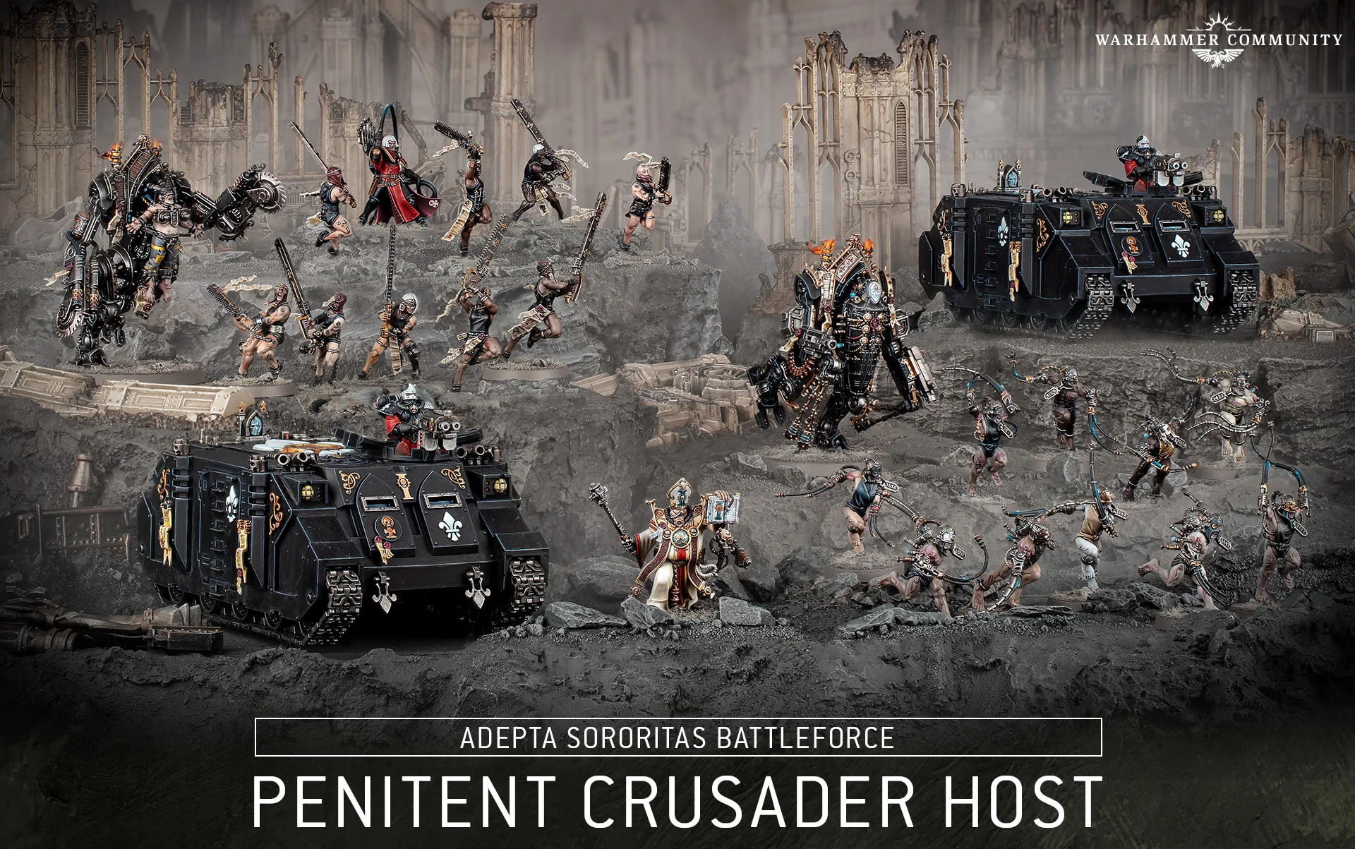 Warhammer 40,000: Adepta Sororitas: Battleforce: Penitent Crusader Host 