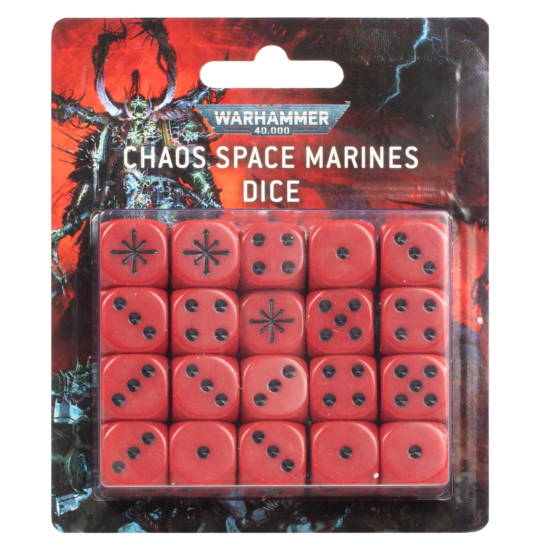 Warhammer 40,000: Dice: Chaos Space Marines  