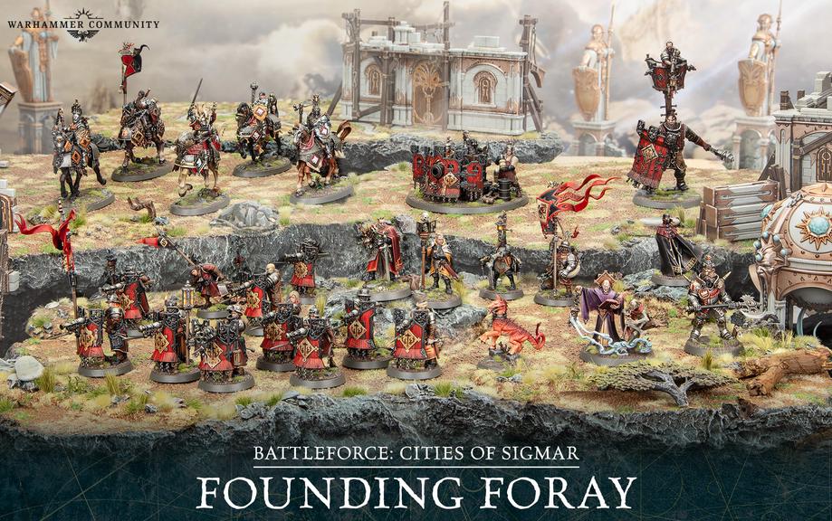 Warhammer Age of Sigmar: Cities of Sigmar: Battleforce: Founding Foray 