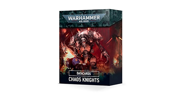 Warhammer 40,000: Datacards: Chaos Knights [2022] 