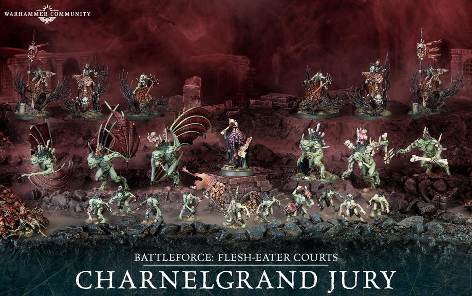 Warhammer Age of Sigmar: Flesh-Eater Courts: Battleforce: Charnelgrand Jury 