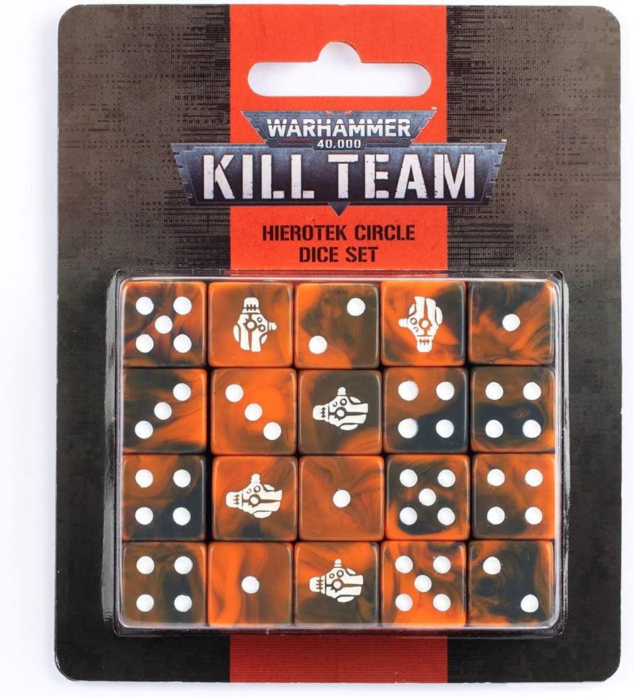 Warhammer 40,000: Kill Team: Hierotek Circle Dice  