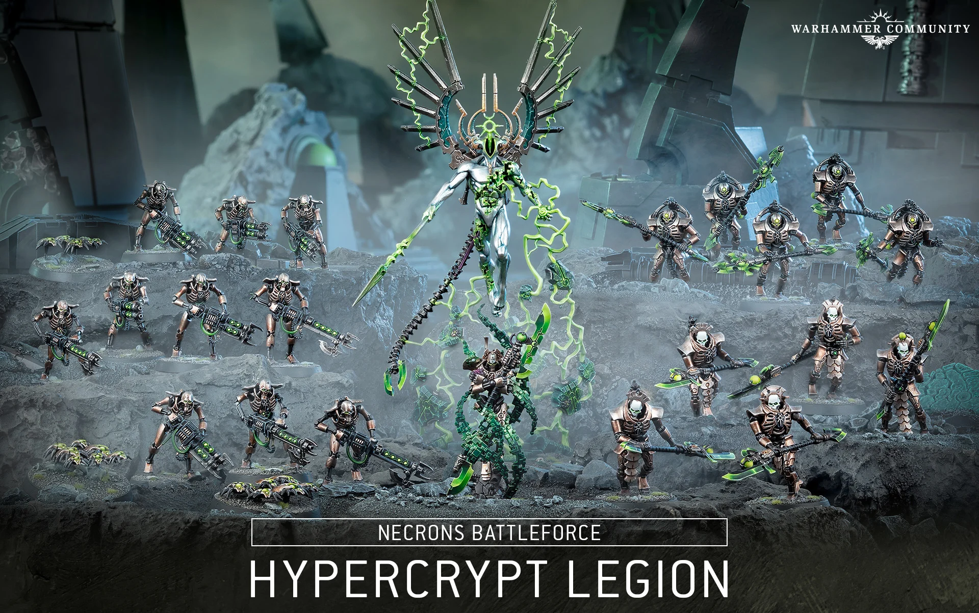 Warhammer 40,000: Necrons: Battleforce: Hypercrypt Legion 