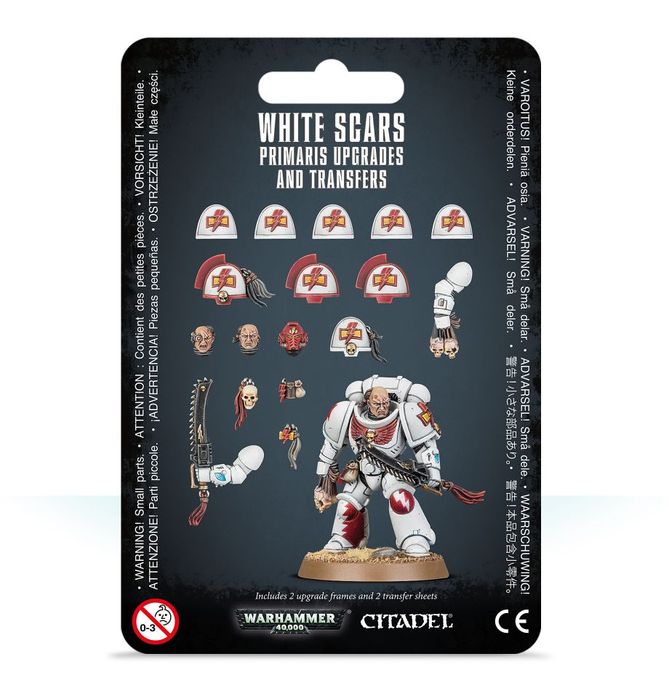 Warhammer 40,000: Space Marines: White Scars Primaris Upgrades & Transfers 