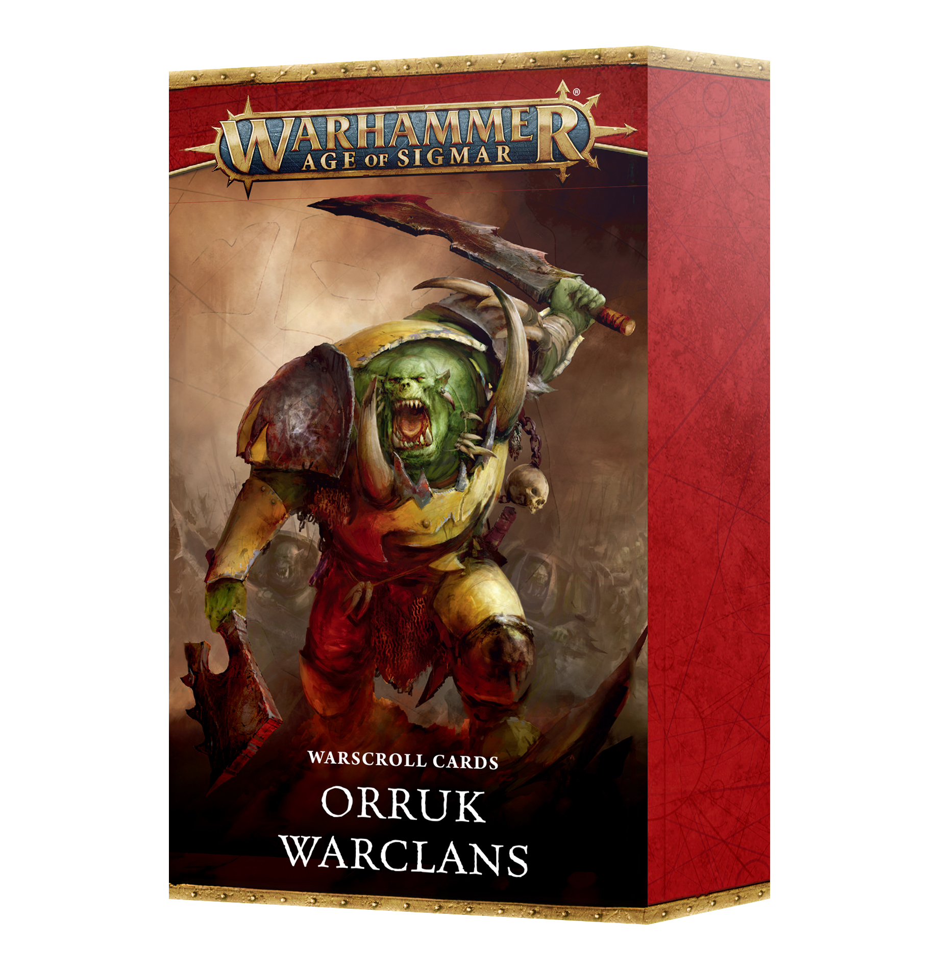 Warhammer Age Of Sigmar: Warscroll Cards: Orruk Warclans 