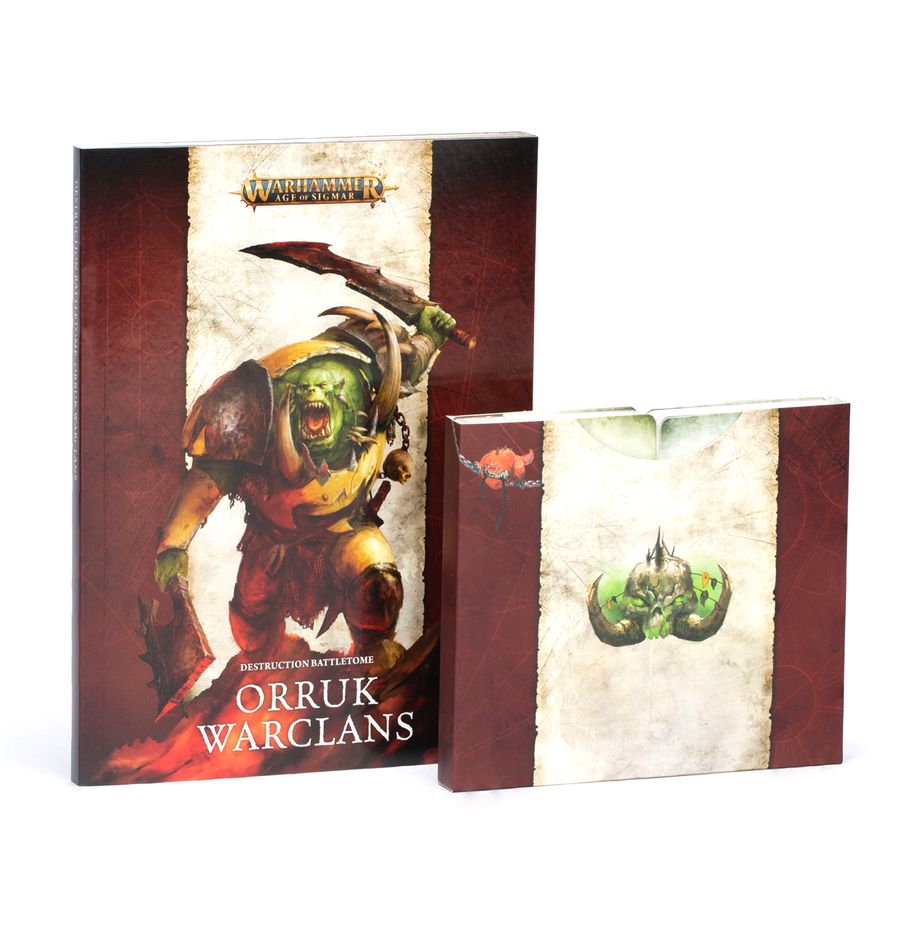 Warhammer Age of Sigmar: Battletome: Orruk Warclans Gamers Edition (HC) (2025) 