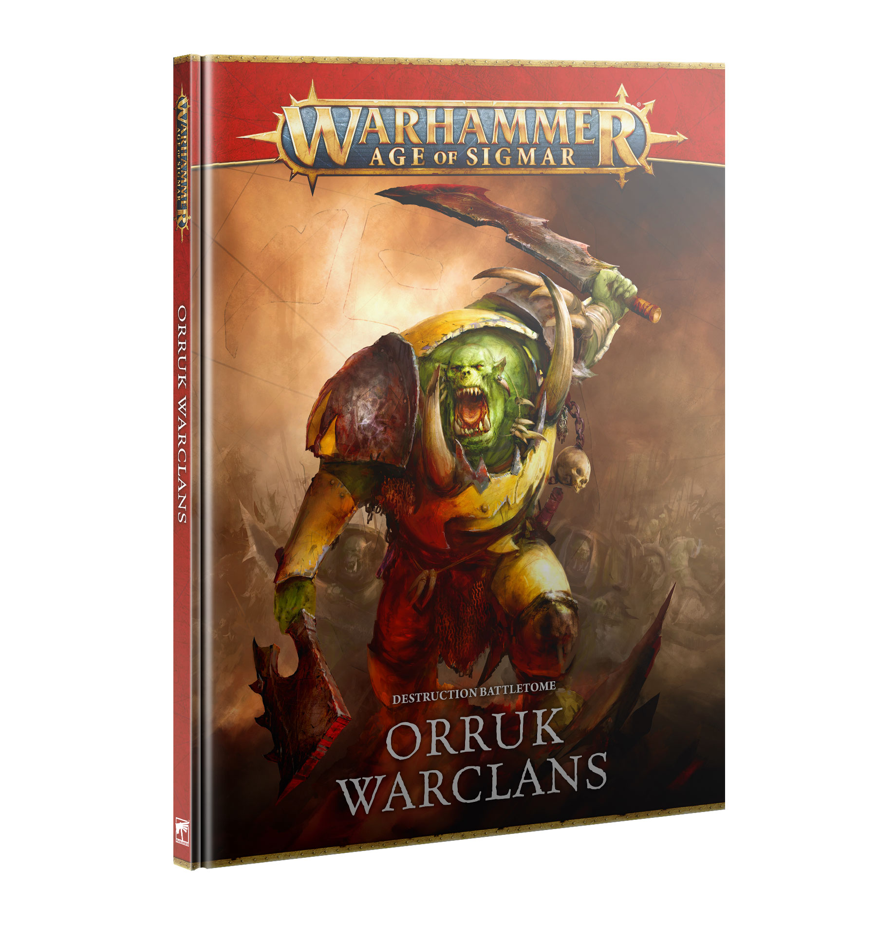 Warhammer Age of Sigmar: Battletome: Orruk Warclans (HC) (2025) 