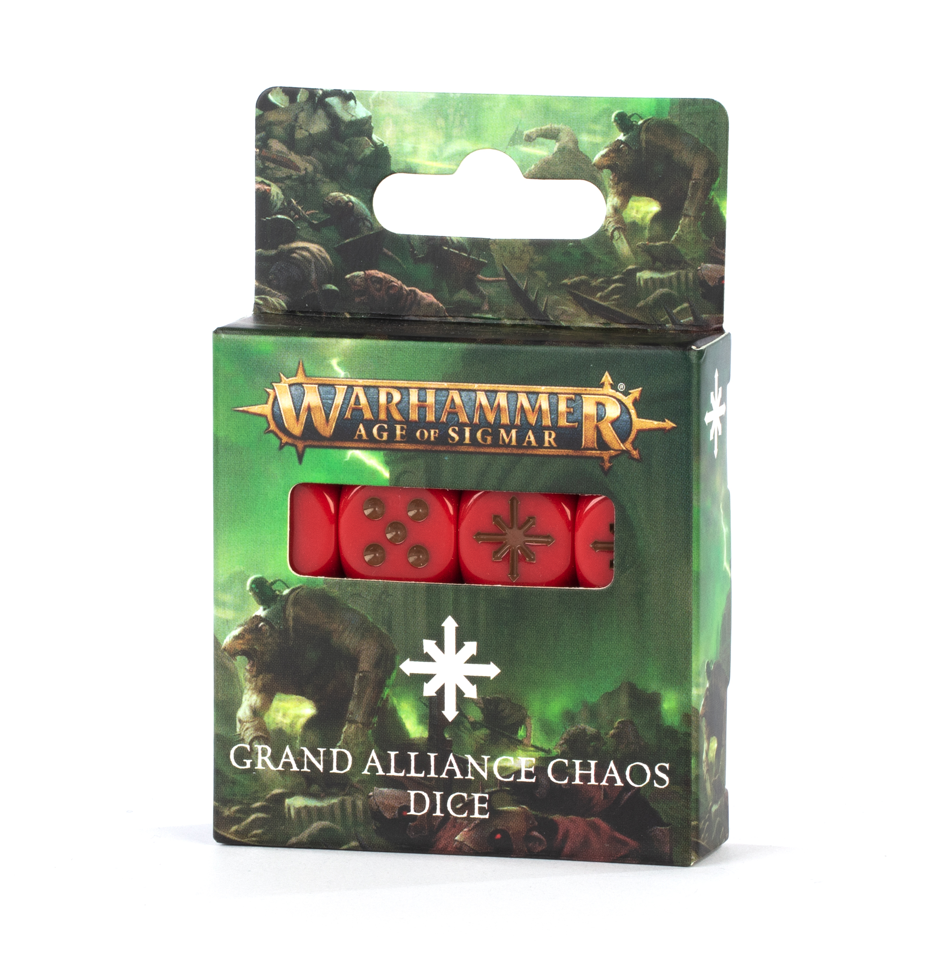 Warhammer: Age of Sigmar: Grand Alliance: Chaos Dice (4th Edition) 