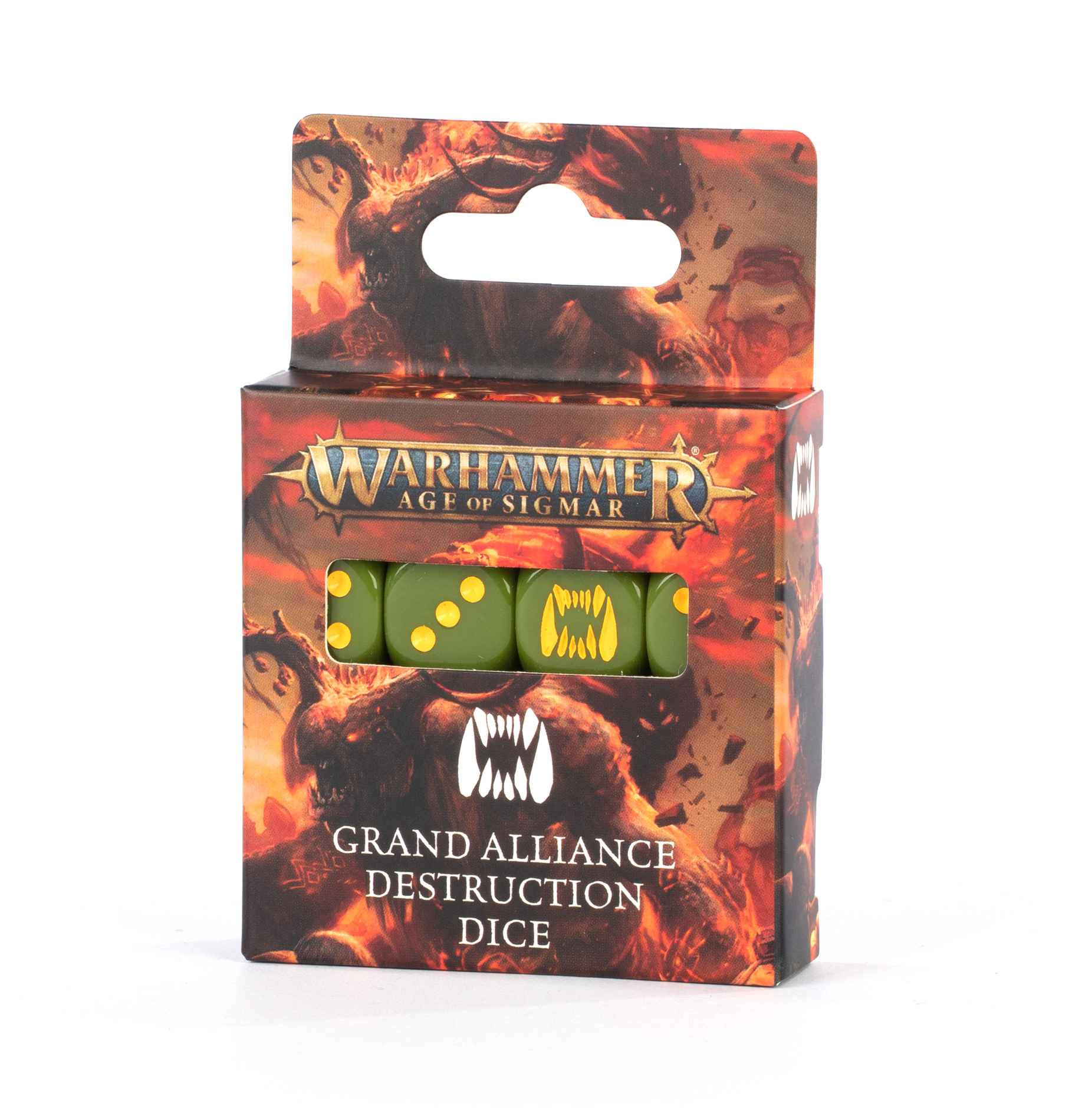 Warhammer: Age of Sigmar: Grand Alliance: Destruction Dice (4th Edition) 