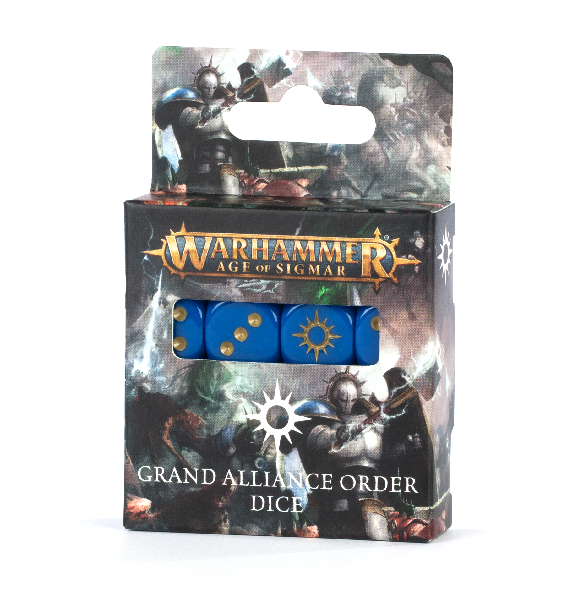 Warhammer: Age of Sigmar: Grand Alliance: Order Dice (4th Edition) 