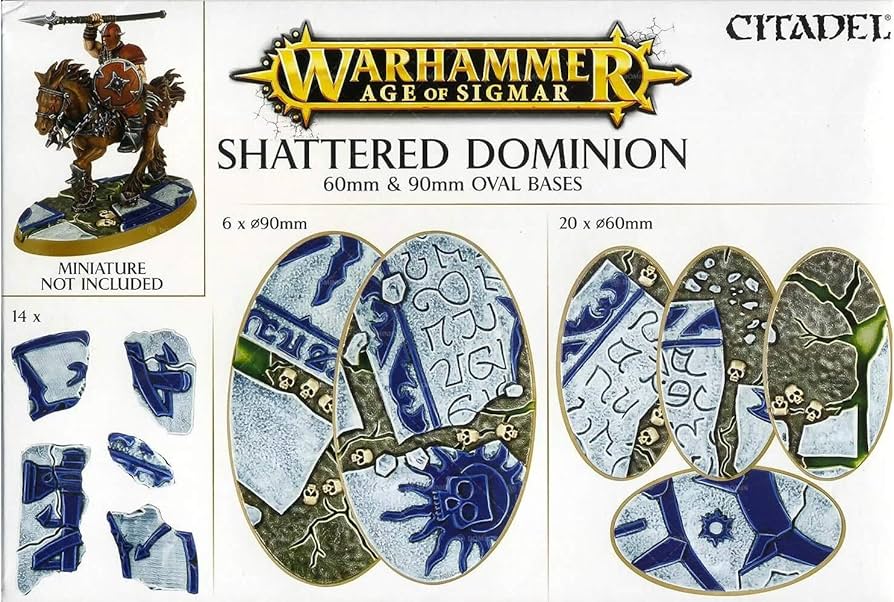 Warhammer: Age of Sigmar: Shattered Dominion: Bases 60mm & 90mm 