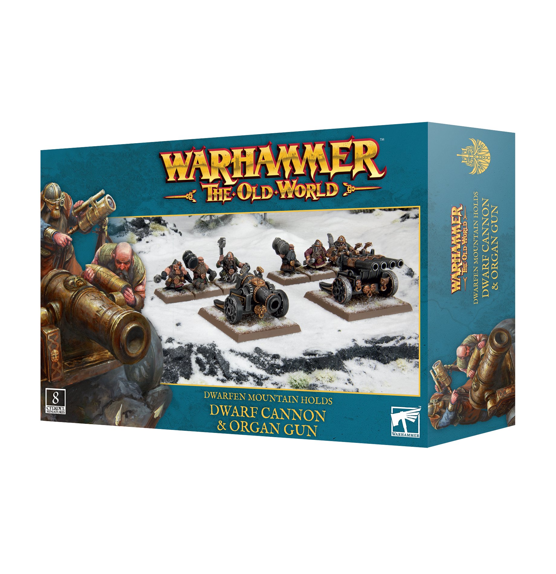 Warhammer: The Old World: Dwarfen Mountain Holds: Cannon And Organ Gun 