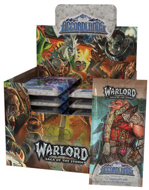 Warlord: Saga of the Storm CCG: Into the Accordlands Booster Pack 