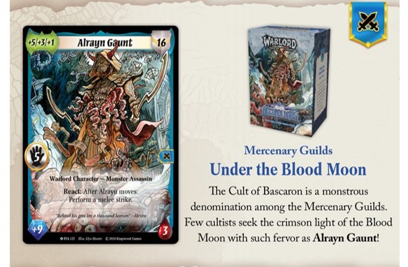 Warlord: Saga of the Storm CCG: Into the Accordlands Starter Deck: Mercenary Guilds 