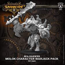 Warmachine: Orgoth (22022):Sea Raiders Molok Character Warjack 