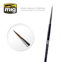 Ammo MIG: Premium Marta Kolinsky Round Brush, 1 