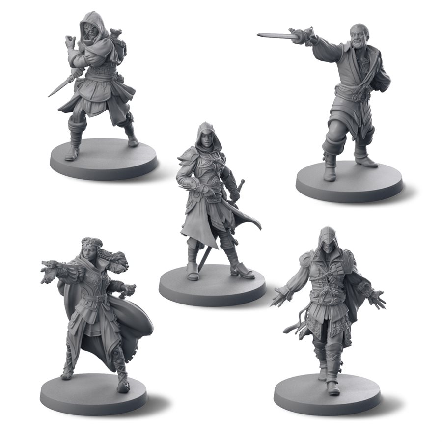 Assassin’s Creed®: Brotherhood high quality of Venice - Miniatures Story Driven Board Game