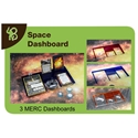 Bandua Wargames: X-Wing: Dashboards Pack- Rebels 