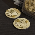 Battle Ready Bases: Arid Steppe Round 60mm (x2) 