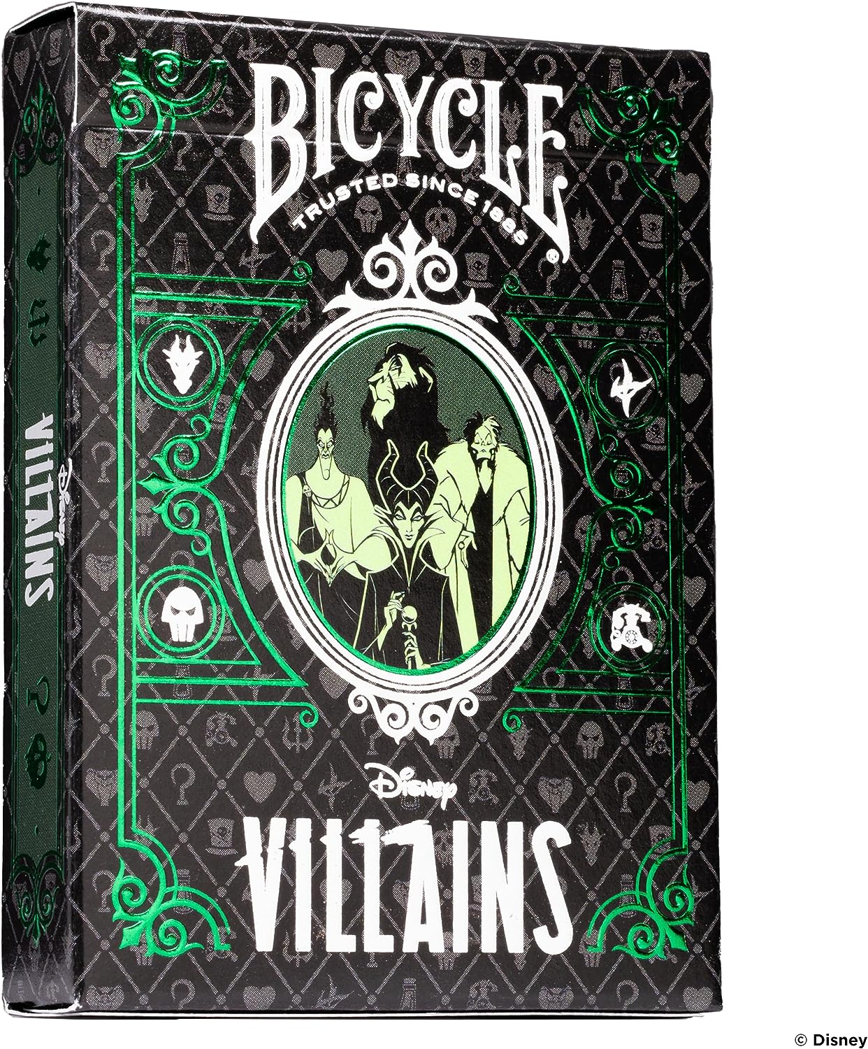 Bicycle - Bicycle Playing Cards: Disney Villains: Green #10039960 