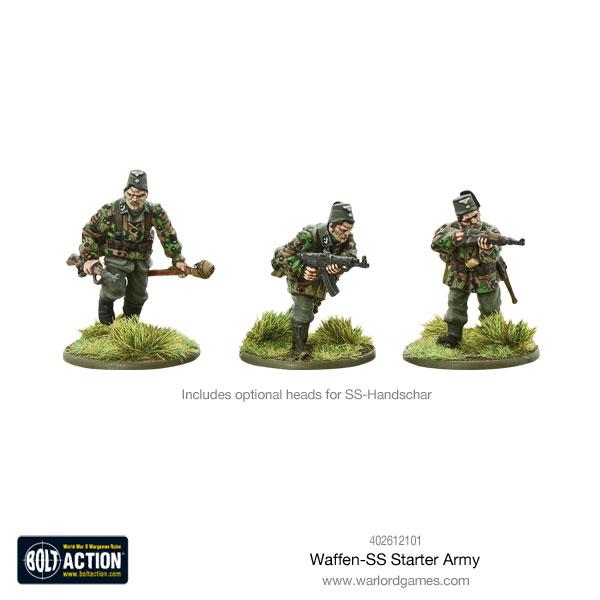 Warlord Games - Bolt Action: German: Waffen SS Starter Army #402612101 ...