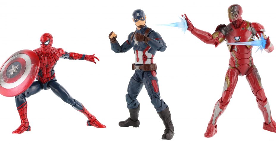 Marvel legends civil on sale war 3 pack