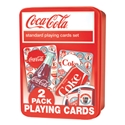 Coca-Cola Playing Cards - 2 Pack Tin Set 