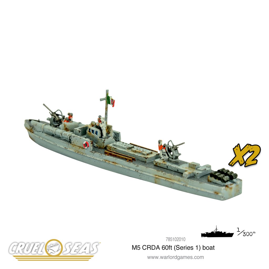 Warlord Games - Cruel Seas: Italian M5 CRDA 60t (Series 1) #785102010 ...