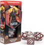 D&amp;D  Adventure Dice Set: Fighter: Red - SDZ2002-12 [810113710914]