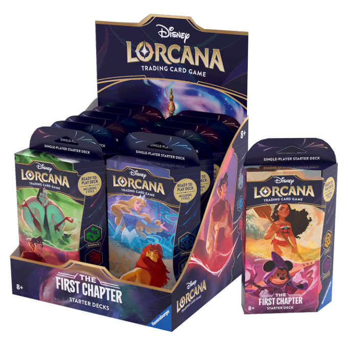 DISNEY EDITIONS - Disney Lorcana TCG: Starter Deck #11098189 ...