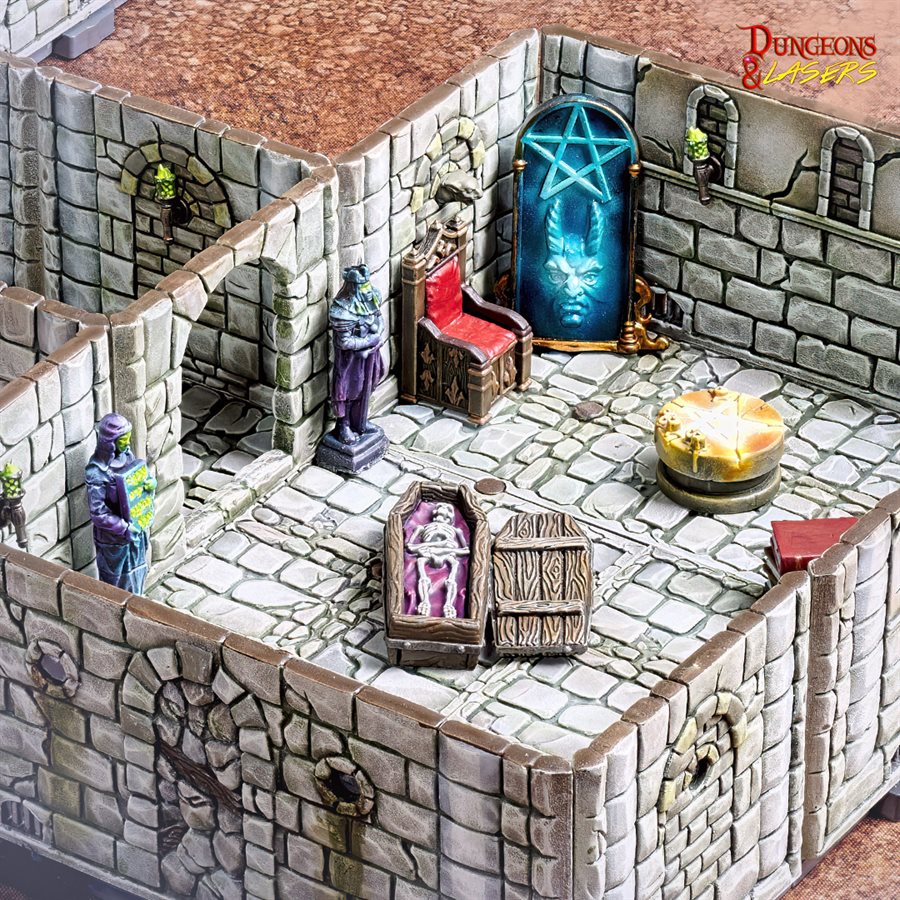 Archon Studio - Dungeons & Lasers: Fantasy Starter Set #ARCDNL0026