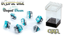 Eclipse Dice: 7 Piece Set: DEEPEST DREAM 