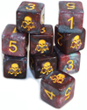 Elder Dice: D6 Set: Seal of Yog-Sothoth: Nebula 