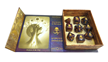 Elder Dice Polyhedral Set: Seal of Yog-Sothoth: Nebula Space with Gold - INB-EDP-G01 [850003463148]