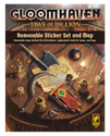 Gloomhaven: Jaws of The Lion - Removable Sticker Set and Map 