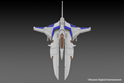 Gradius II: Vic Viper ver. 1/144 Scale 