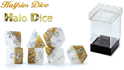 Halfsies Dice: 7 Dice Set: Halo 