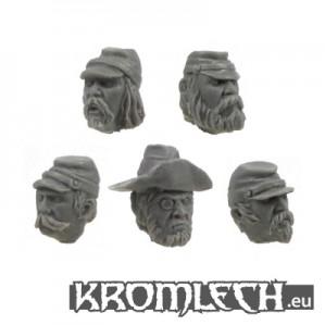 Kromlech Conversion Bitz: Confederates Heads (10) 