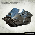 Kromlech Miniatures: Legionary Breacher Bike (armed with twin magma rifle) 