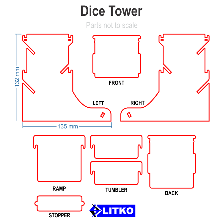 litko-tokens-litko-acrylic-dice-tower-transparent-light-blue