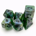 Little Dragon: Birthday Dice: Archaic: February Serpentine Black Ink 